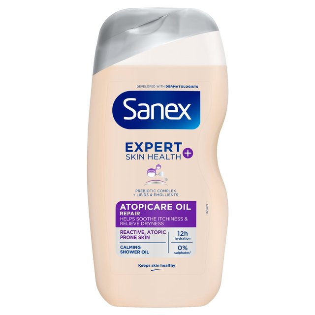 Sanex Expert+ Atopicare Oil Repair Shower Gel, 515ml