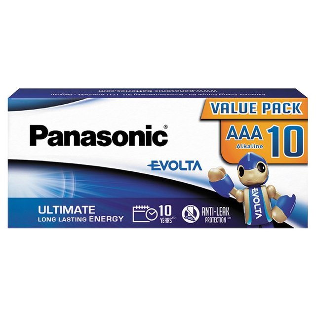 Panasonic Evolta AAA Batteries Alkaline Carton Box