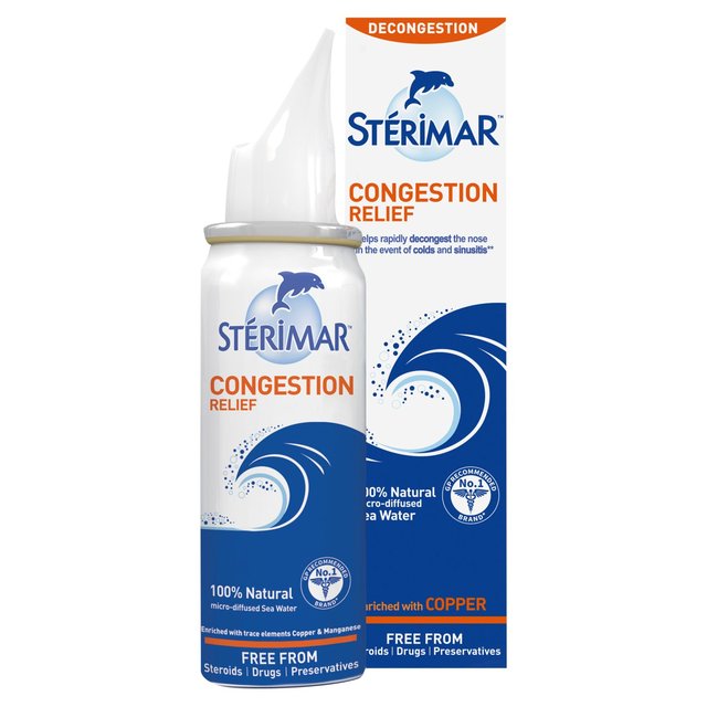 Sterimar Congestion Relief Nasal Spray, 50ml