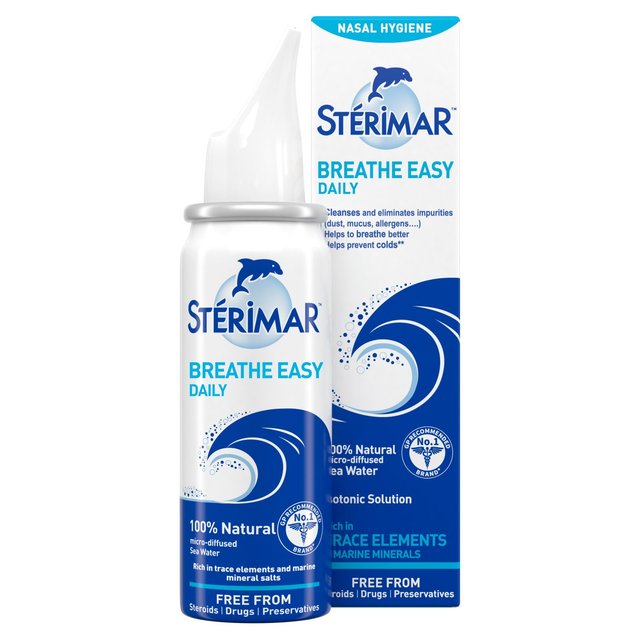Sterimar Breathe Easy Daily Nasal Hygiene Spray, 50ml