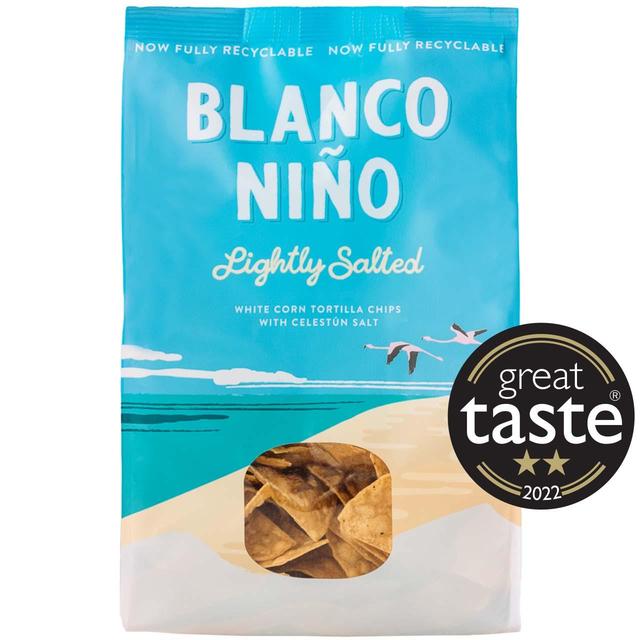 Blanco Nino Lightly Salted White Corn Tortilla Chips, 170g