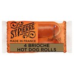 St Pierre Brioche Hot Dog Rolls