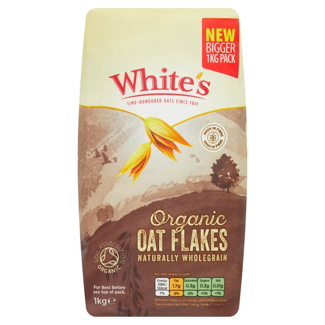 White’s Organic Oat Flakes, 1kg