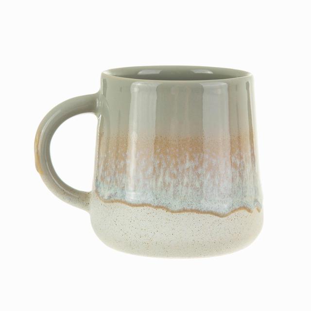 Sass & Belle Mojave Glaze Grey Mug, 13.5x10cm