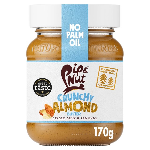 Pip & Nut Crunchy Almond Butter, 170g
