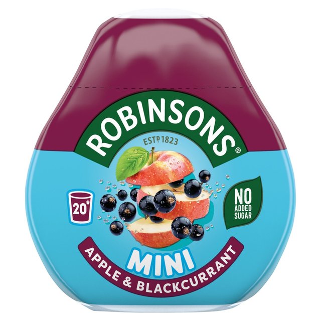Robinsons Mini Apple & Blackcurrant No Added Sugar, 66ml