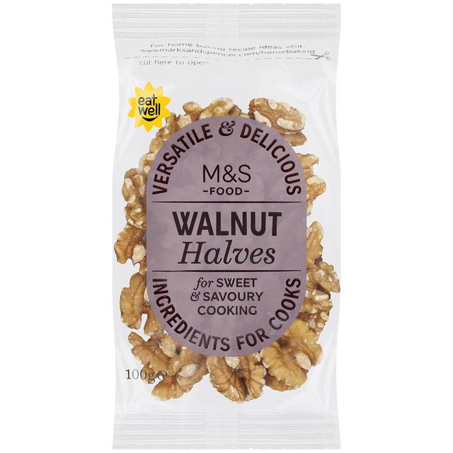 M & S Walnut Halves, 100g