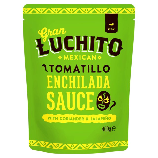 Gran Luchito Green Tomatillo Enchilada Sauce, 400g
