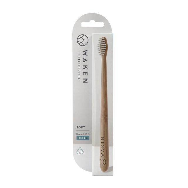 Waken Bamboo Toothbrush White, One Size