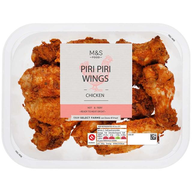 M & S Piri Piri Chicken Wings, 350g