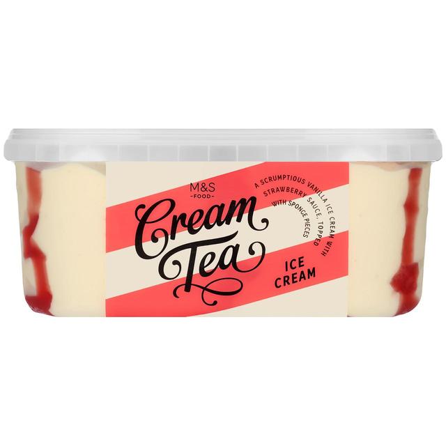 M & S Cream Tea Ice Cream, 900ml