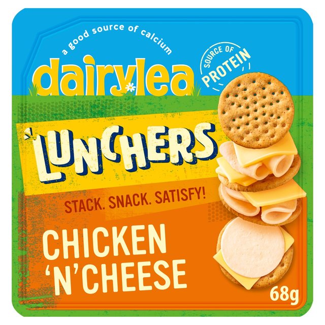 Dairylea Lunchers Chicken ’n Cheese Crackers, 68g