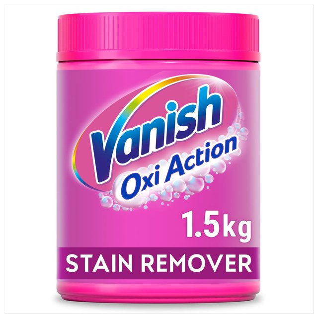 Vanish Oxi Action In-Wash Stain Remover Powder Colours, 1.5kg