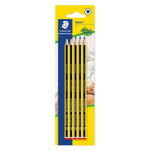Staedtler Noris HB Pencils 5pk