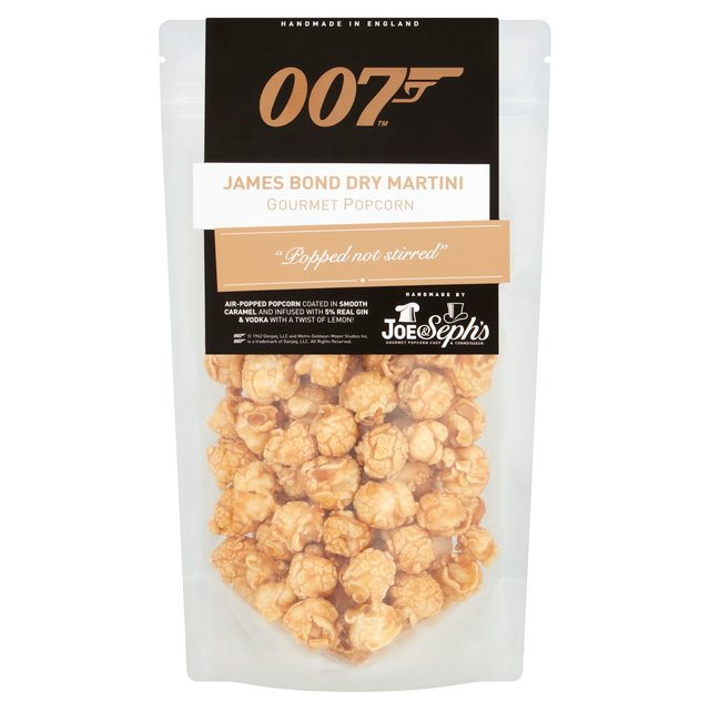 Joe & Seph’s Dry Martini Popcorn James Bond, 70g
