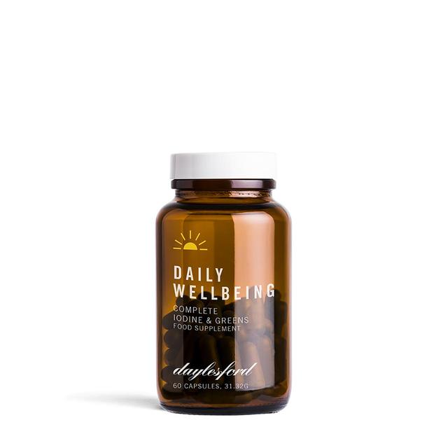 Daylesford Daily Wellbeing Iodine & Greens Supplement Capsules, 60 Per Pack