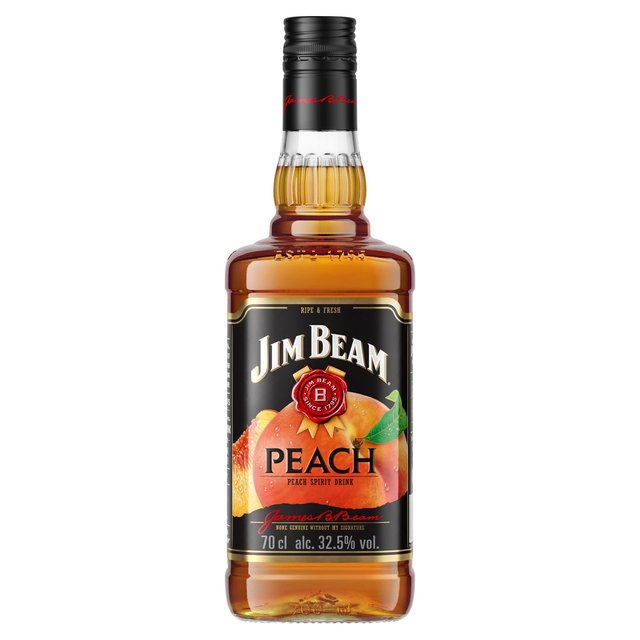 Jim Beam Peach Kentucky Bourbon Whiskey, 70cl