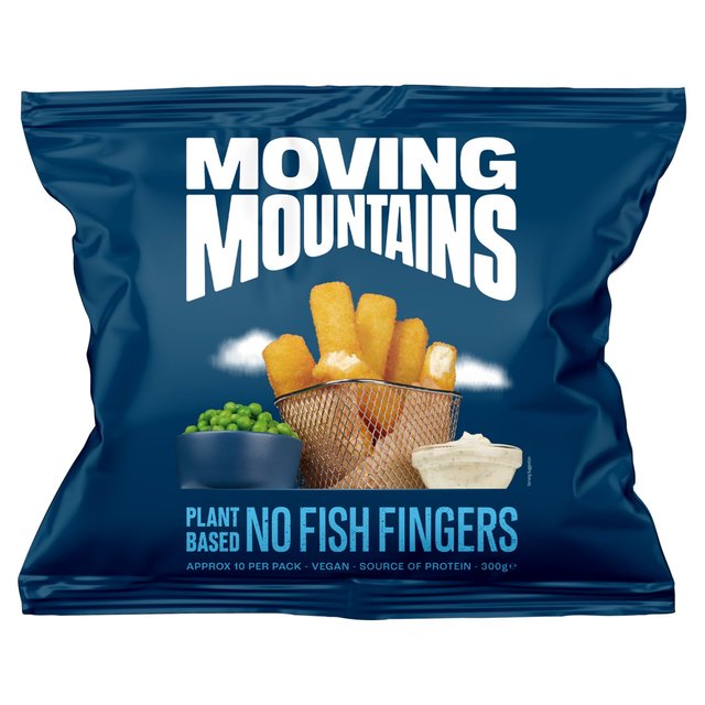 Moving Mountains Plant-Based Fish Fingers, 300g