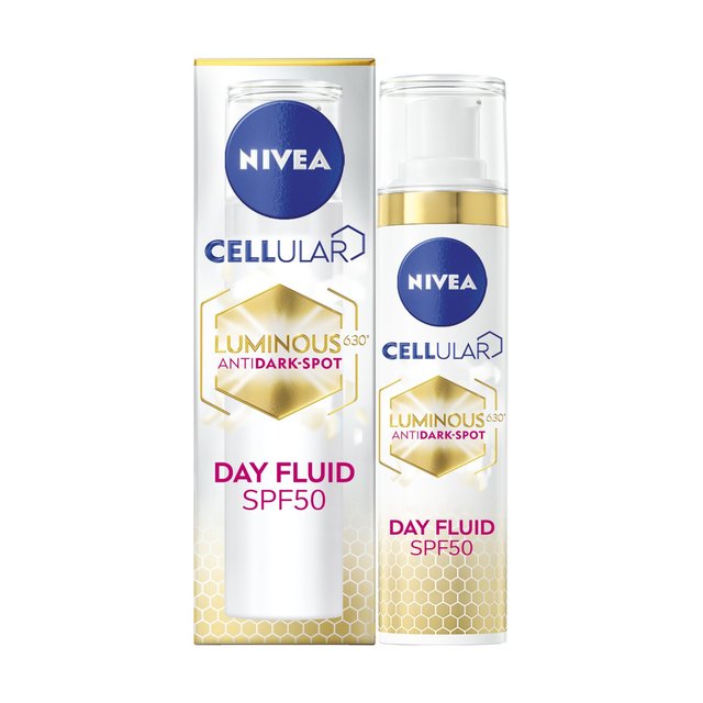 Nivea Cellular Luminous 630 Anti-Dark Spot Day Cream Face Moisturiser SPF50, 40ml