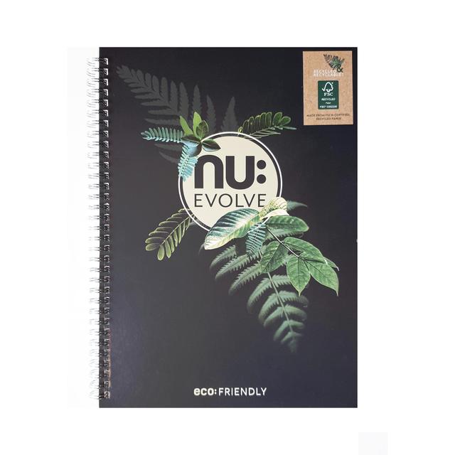 Nuco Nu Evolve A4 Wiro Notebook, 120 pgs