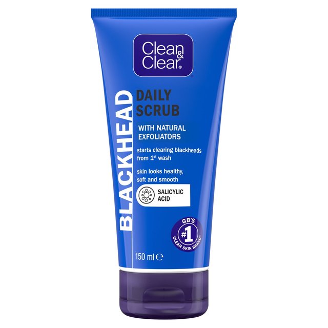 Clean & Clear Blackhead Clearing Daily Scrub, 150ml