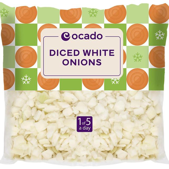 Ocado Frozen Diced White Onions, 750g