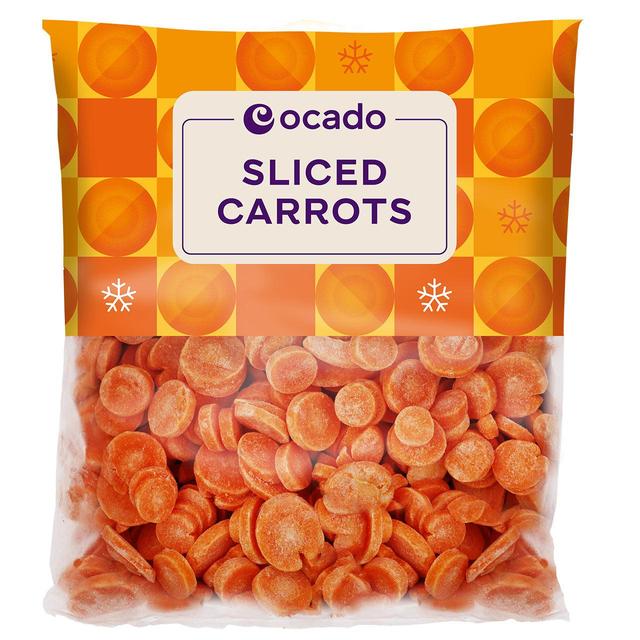 Ocado Frozen Sliced Carrots, 1kg