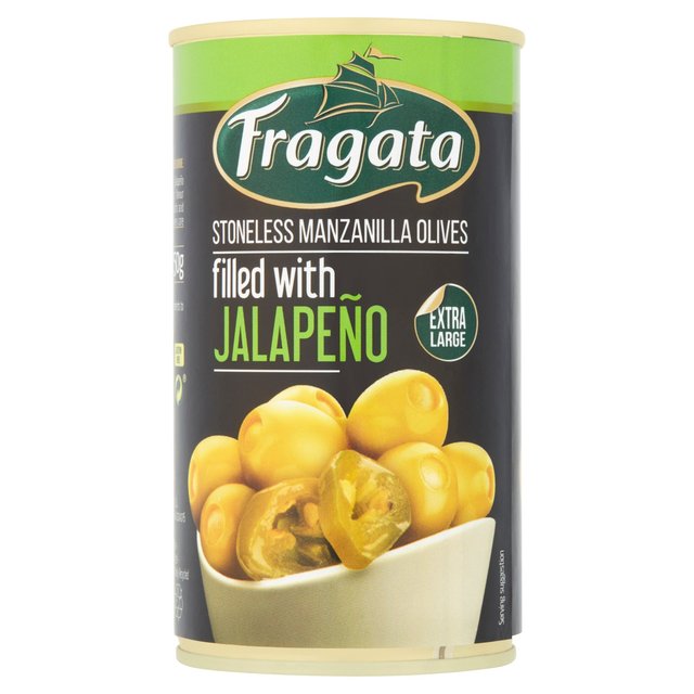 Fragata Olives Filled With Jalapeno, 350g