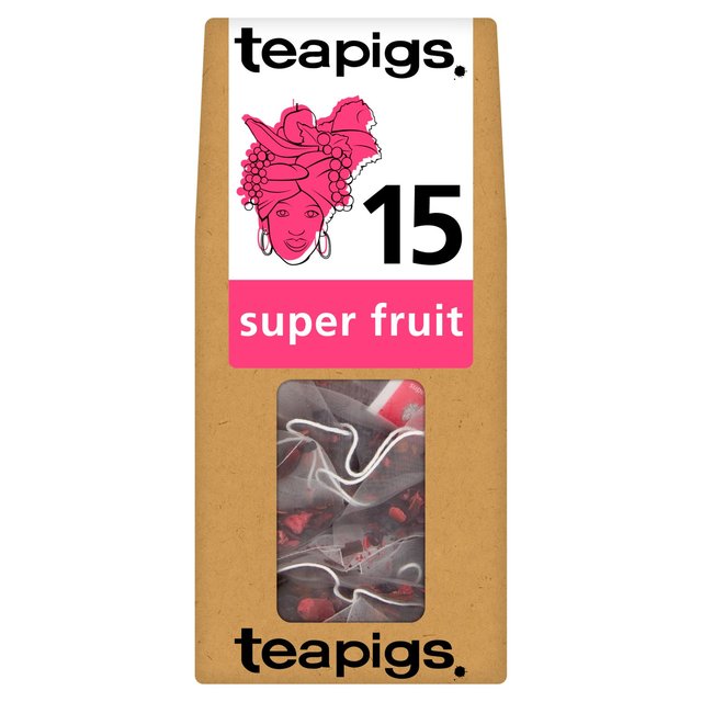 Teapigs Superfruit Tea Bags, 15 Per Pack