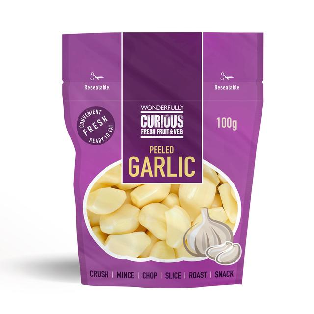 Curious Wonderfully Peeled Garlic, 100g