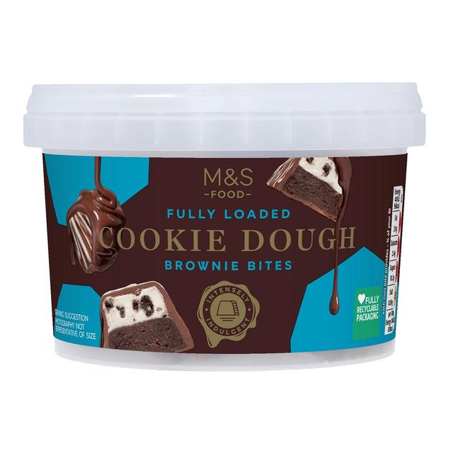 M & S Brookie Dough Brownie Mini Bites, 270g