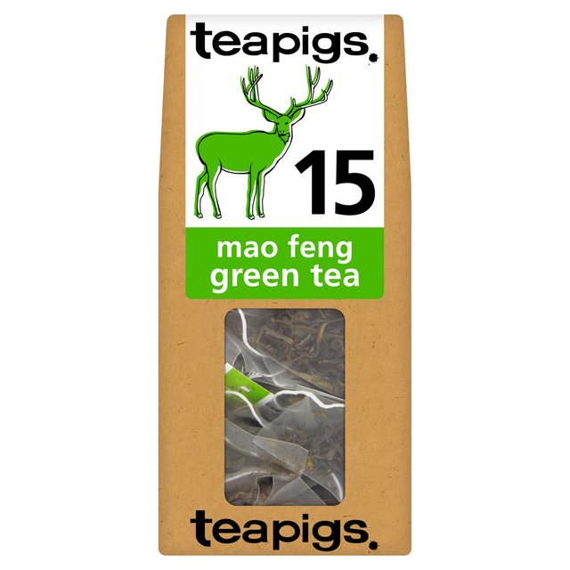 Teapigs Mao Feng Green Tea Bags, 15 Per Pack