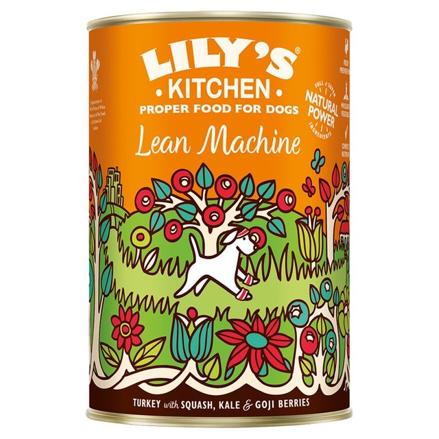 Lily’s Kitchen Lean Machine Tin for Dogs, 400g