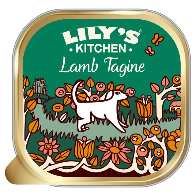 Lily’s Kitchen Lamb Tagine Tray for Dogs, 150g