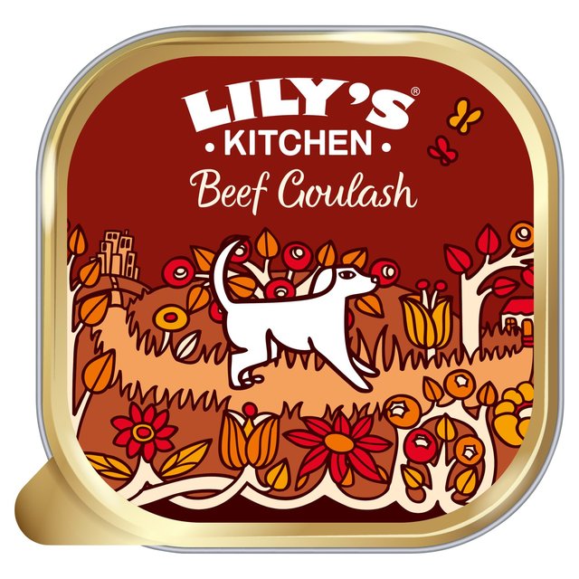 Lily’s Kitchen Beef Goulash Tray for Dogs, 150g