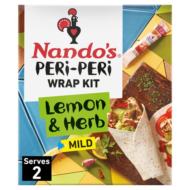 Nando’s Wrap Kit Lemon & Herb Meal Kit, 261g