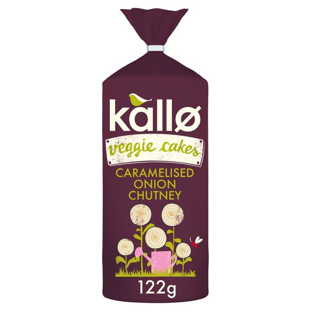 Kallo Caramelised Onion Veggie Cakes, 122g