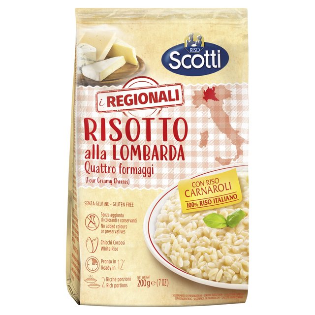 Riso Scotti Risotto With 4 Cheeses, 200g