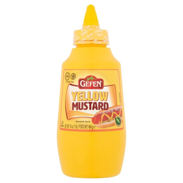 Gefen Yellow Mustard, 454g