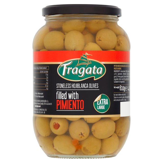 Fragata Pimiento Filled Olives, 810g