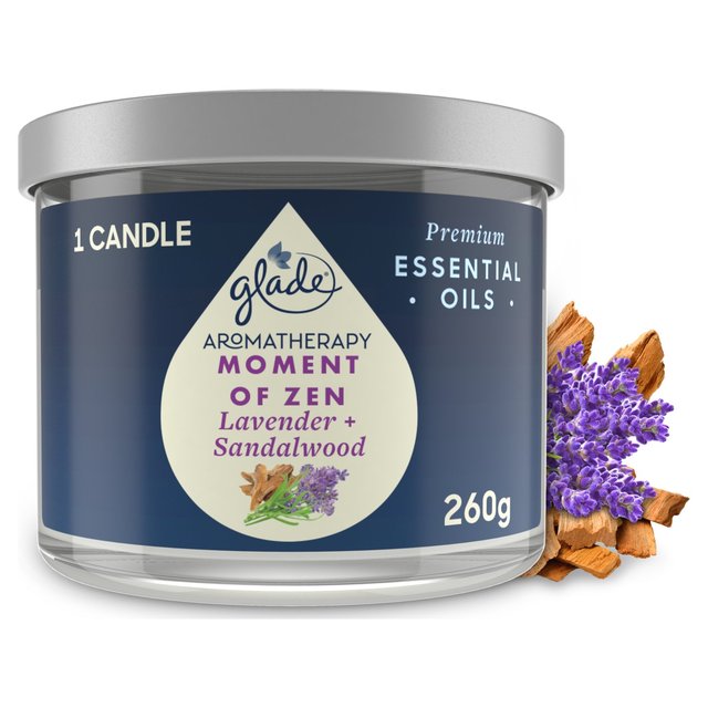 Glade Aromatherapy Candle Moment of Zen, 260g