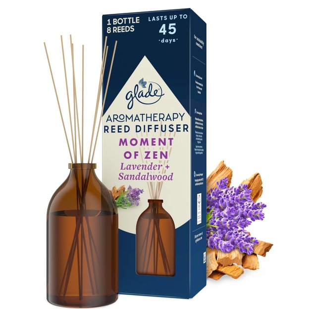 Glade Aromatherapy Reed Diffuser Moment of Zen, 80ml