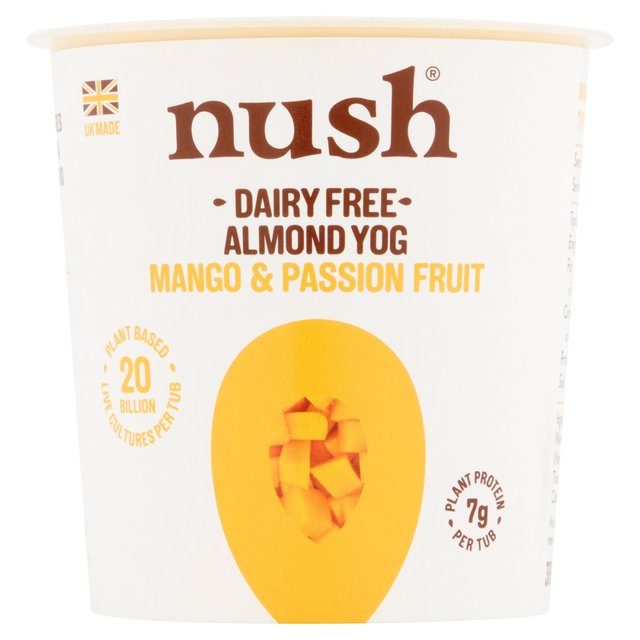 Nush Almond Milk Yog Mango and Passionfruit, 350g