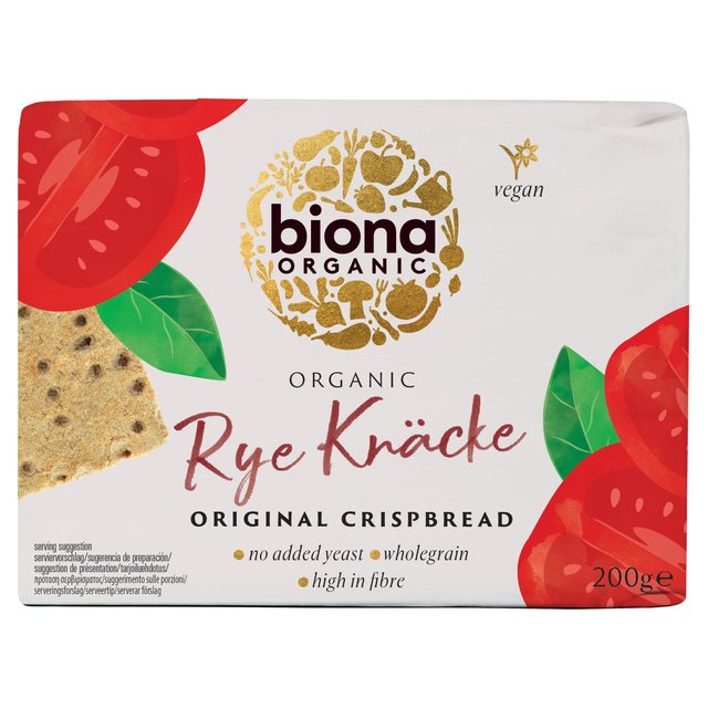 Biona Organic Original Rye Crispbread, 200g