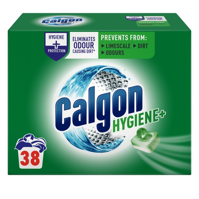 Calgon Hygiene Tabs Water Softener, 38 Per Pack