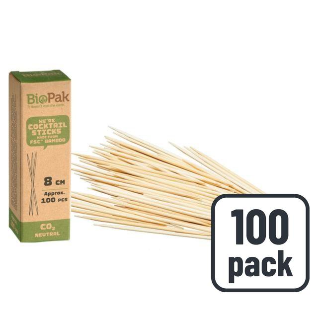 Duni Bio Cocktail Sticks, 100 per Pack