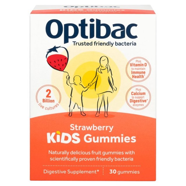 Optibac Probiotics Kids Gummies, 30 Per Pack
