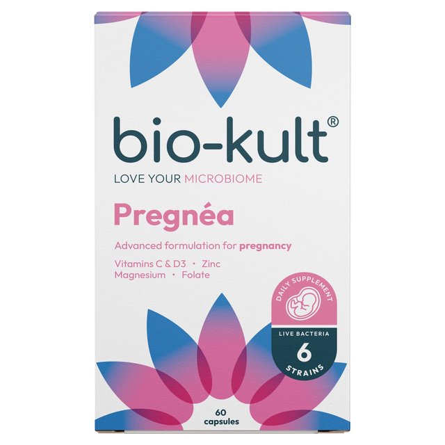 Bio-Kult Probiotics Pregnea Gut Supplement Capsules, 60 Per Pack