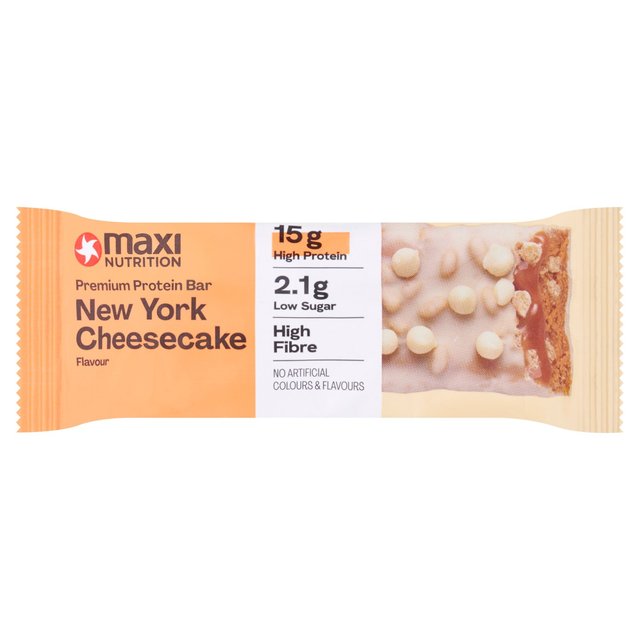 Maximuscle MaxiNutrition New York Vanilla Cheesecake Protein Bar, 45g