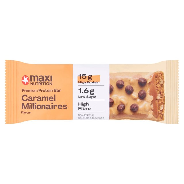 Maximuscle MaxiNutrition Caramel Millionaires Protein Bar, 45g